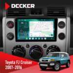 Штатна магнітола Toyota FJ Cruiser Black Decker D9-004 6x128, DSP 360, 2k