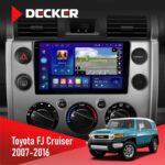Штатна магнітола Toyota FJ Cruiser 2007-2016 Black Decker D9-005 4x64, DSP, 360, 4G, 2k
