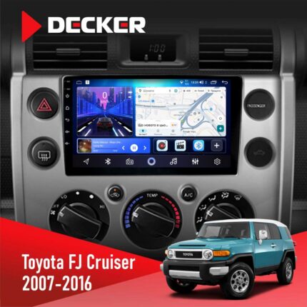 Штатна магнітола Toyota FJ Cruiser 2007-2016 Black Decker