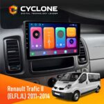 Штатна магнітола Renault Trafic 2011-2014 Cyclone C10-001 2x64 CPL