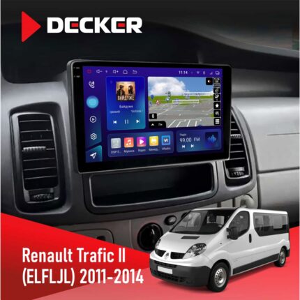 Штатна магнітола Renault Trafic 2011-2014 Decker D10-005