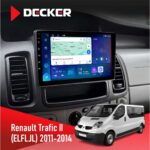 Штатна магнітола Renault Trafic 2011-2014 Decker D10-007 4x64, DSP, 360, 4G