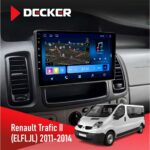 Штатна магнітола Renault Trafic 2011-2014 Decker D10-008 8x128 DSP 4G