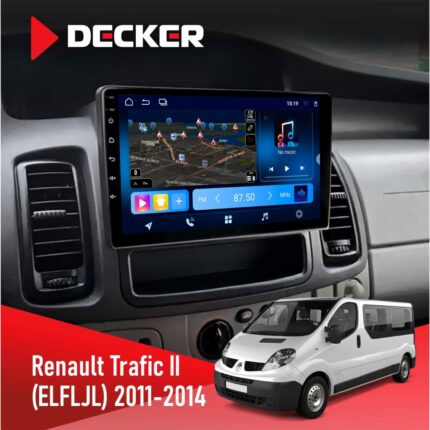 Штатна магнітола Renault Trafic 2011-2014 Decker D10-008 8x128 DSP 4G
