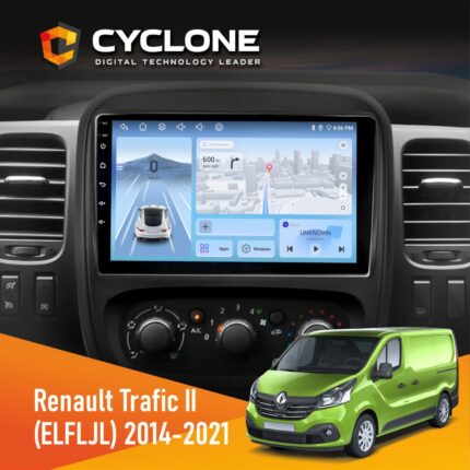 Штатна магнітола Renault Trafic 2014-2021 Cyclone C9-012 4x64 DSP 4G