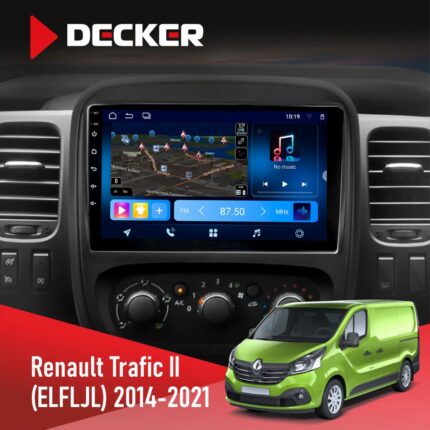 Штатна магнітола Renault Trafic 2014-2021 Decker D9-008 8x128 DSP 4G