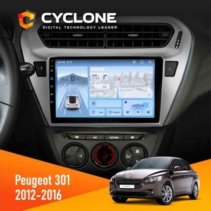 Штатна магнітола Peugeot 301 Cyclone C9-012 4x64 DSP 4G