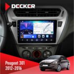 Штатна магнітола Peugeot 301 Decker
