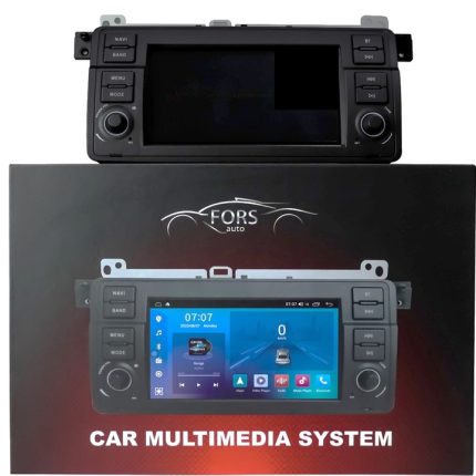 Штатна магнітола FORS.auto FS 2 ULTRA для BMW E46 (2+32Gb, 7", CarPlay) 1998-2005 — Вигляд 1