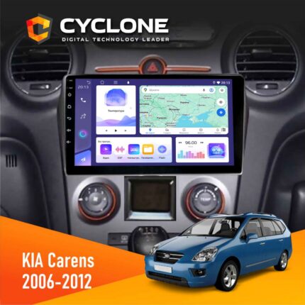 Штатна магнітола KIA Carens 2006-2012 Climate Cyclone C9-011 з DSP