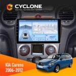 Штатна магнітола KIA Carens 2006 2012 Climate Cyclone C9-012 4x64 DSP 4G