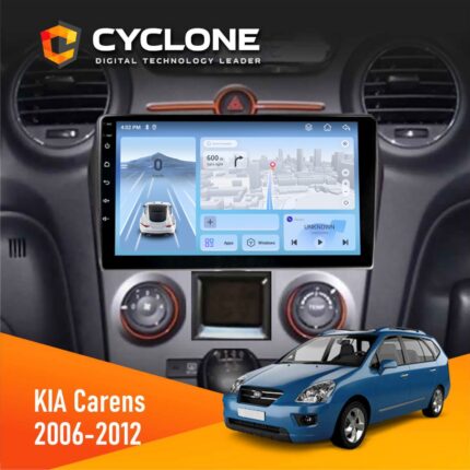 Штатна магнітола KIA Carens 2006 2012 Climate Cyclone C9-012 4x64 DSP 4G
