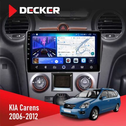 Штатна магнітола KIA Carens 2006-2012 Climate Decker D9-006 4x64, 4G