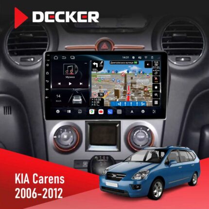Штатна магнітола Kia Carens 2006-2012 Climate Decker D9-011 4x64 DSP 4G 360