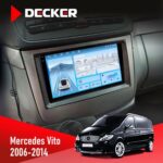 Штатна магнітола Mercedes-Benz Vito (W639), Viano (W639) 2006-2014 Decker D9-010 6x128 DSP 4G 2K