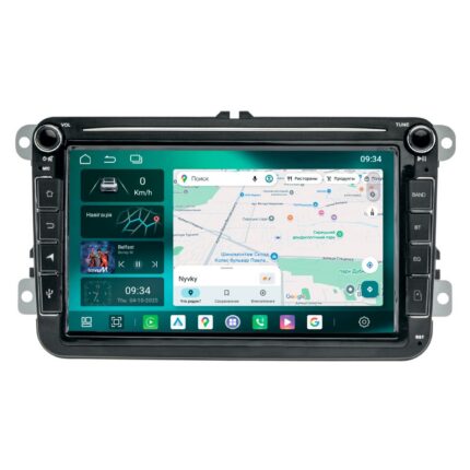 Штатна магнітола Volkswagen Golf 2003-2008 Climate 1 Cyclone VW 8" 4x64 DSP 360 4G