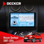 Штатна магнітола Nissan Qashqai 2007-2014 Decker D9-010 6x128 DSP 4G 2K