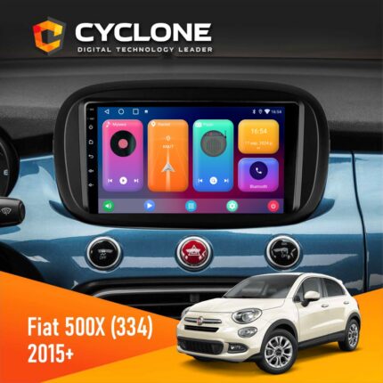 Штатна магнітола Fiat 500X Cyclone для мультимедіа