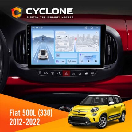 Штатна магнітола Fiat 500L Cyclone C10-012