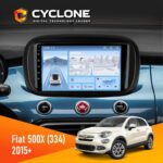 Штатна магнітола Fiat 500X Cyclone C9-012 4x64 DSP 4G