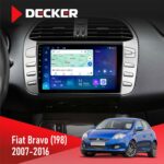 Штатна магнітола Fiat Bravo Decker D9-007 4x64 DSP 360 4G