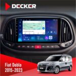 Штатна магнітола Fiat Doblo Decker D9-007 4x64 DSP 360 4G
