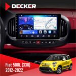 Штатна магнітола Fiat 500L Decker D10-006 4x64, 4G