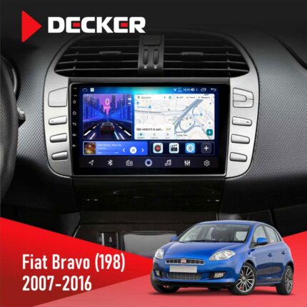 Штатна магнітола Fiat Bravo Decker D9-006