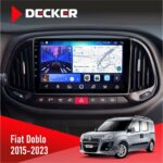 Штатна магнітола Fiat Doblo Decker D9-006 4x64, 4G