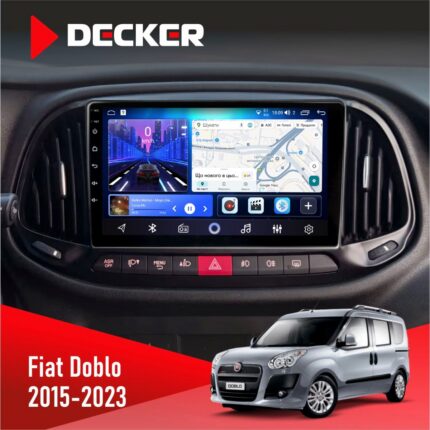 Штатна магнітола Fiat Doblo Decker D9-006 4x64, 4G