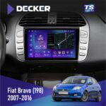 Штатна магнітола Fiat Bravo (198) 2007-2016 Decker D9-008