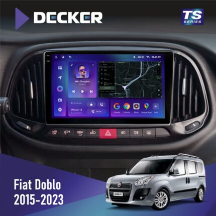Штатна магнітола Fiat Doblo Decker D9-008