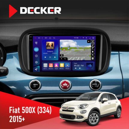 Штатна магнітола Fiat 500X Decker D9-005