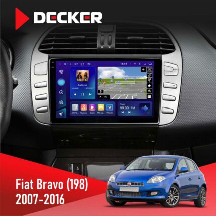 Штатна магнітола Fiat Bravo Decker D9-005
