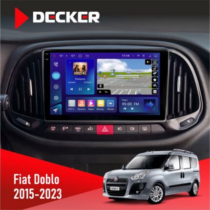 Штатна магнітола Fiat Doblo Decker D9-005