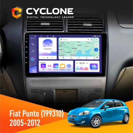 Штатна магнітола Fiat Punto Cyclone