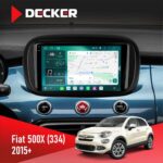 Штатна магнітола Fiat 500X Decker D9-004