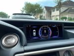 Штатна магнітола Lexus IS FORS.auto для Lexus IS U8N в інтер'єрі авто