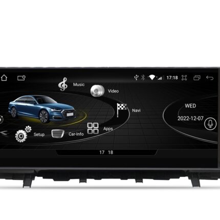 Штатна магнітола FORS.auto для Audi A4/A5/S4/S5/RS4/RS5/B9 (8+64Gb, 12.3’’)