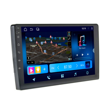 Мультимедійний пристрій Decker D10-008 (8x128 DSP 4G) – вигляд збоку