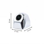 Камера заднього огляду QIV QCV 1058D MT Silvery (800TVL) – вигляд збоку