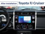 Штатна магнітола FORS auto FS 4 MAX для Toyota FJ Cruiser (4+32Gb, 9") 2006-2020