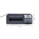 Камера заднього огляду QIV QCV 2053 AU/VW 04 (1000TVL) – встановлення