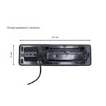 Камера заднього огляду QIV QCV 2053 BM 02 (1000TVL) – вигляд збоку