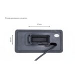 Камера заднього огляду QIV QCV 2053 CD 01 (1000TVL) – вигляд збоку