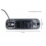 Камера заднього огляду QIV QCV 2053 FD 01 (1000TVL) – вигляд збоку