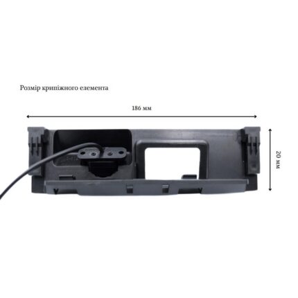 Камера заднього огляду QIV QCV 2053 FD 02 (1000TVL) – вигляд збоку