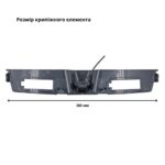 Камера заднього огляду QIV QCV 2053 JP 01 (1000TVL) - вигляд збоку