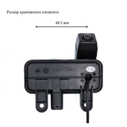 Камера заднього огляду QIV QCV 2053 MB 03 (1000TVL) – вид збоку