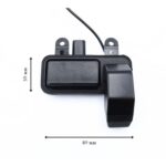 Камера заднього огляду QIV QCV 2053 MB 03 (1000TVL) – встановлення